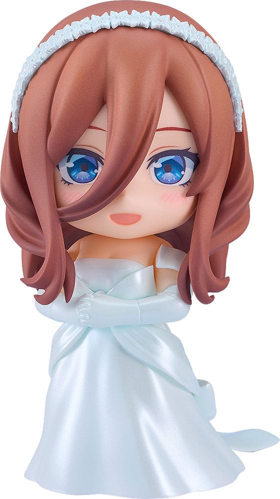 The Quintessential Quintuplets Figura Nendoroid Miku Nakano: Wedding Dress Ver. 10 cm