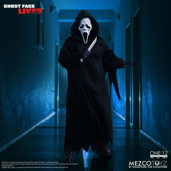 Scream Figura 1/12 Ghost Face 16 cm