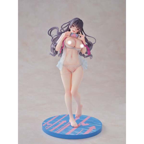 Original Character Estatua PVC 1/6 Ane Taiken Jogakuryou Sakuraya Mahiru Vol. 097 Cover Art 27 cm