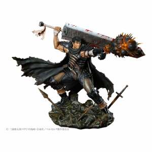 Berserk Estatua PVC 1/7 Guts Black Swordsman Ver. 26 cm