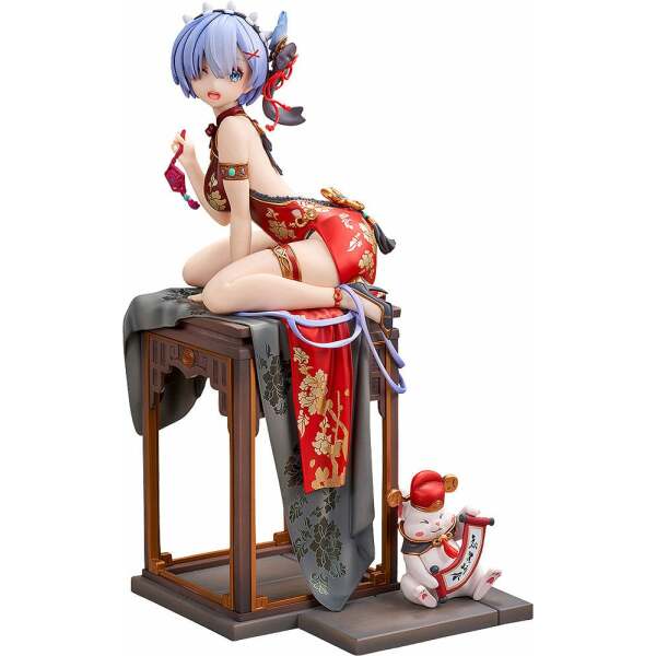 Re:ZERO -Starting Life in Another World- Estatua PVC 1/7 Rem: Graceful Beauty 2024 New Year Ver. 24 cm