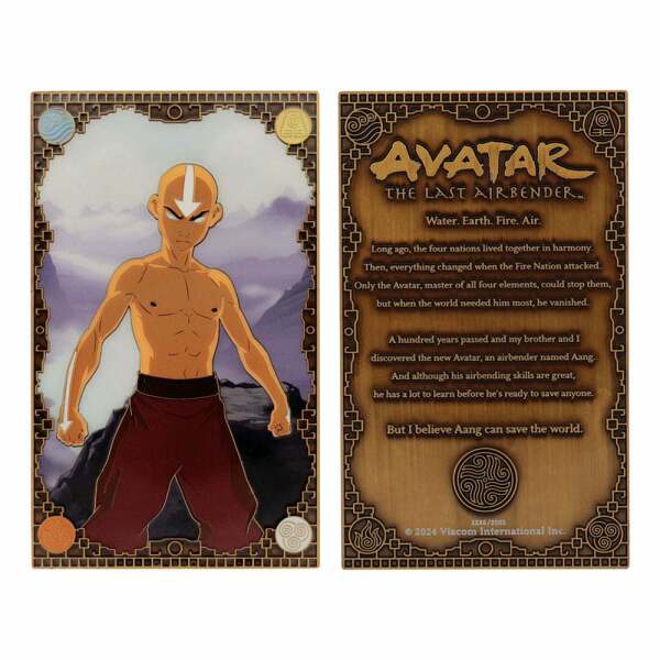 Avatar: la leyenda de Aang Lingote Aang Limited Edition