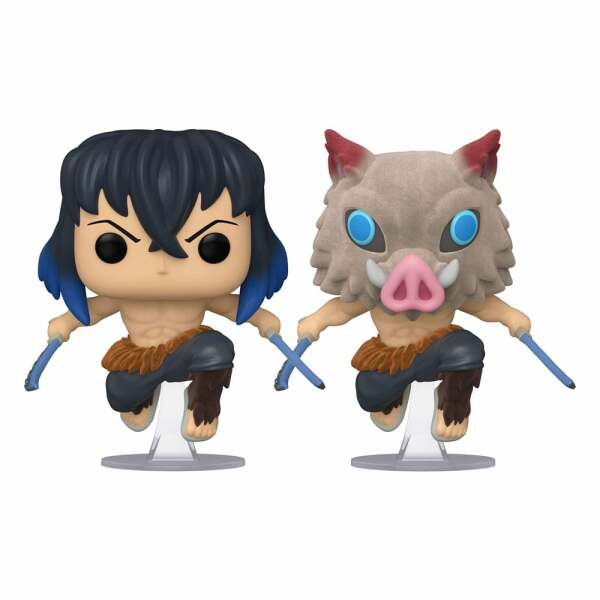 Demon Slayer: Kimetsu no Yaiba Figura POP! Animation InosukeW/Chase(FL) 9 cm Surtido (6)