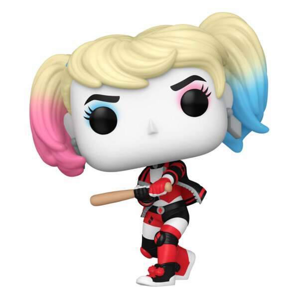 DC Comics: Harley Quinn Takeover Figura POP! Heroes Vinyl Harley with Bat 9 cm