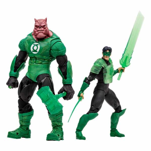 DC Multiverse Pack de 2 Figuras Kilowog & Green Lantern (Gold Label) 18 cm