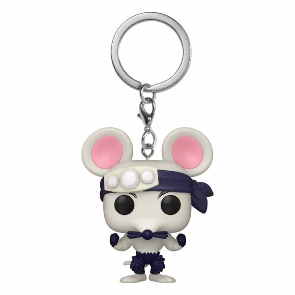 Demon Slayer: Kimetsu no Yaiba Llaveros Pocket POP! Vinyl Muscle Mouse 4 cm Expositor (12)