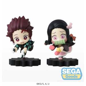 Demon Slayer Kimetsu No Yaiba Pack De 2 Figuras Pvc Vol1 7 Cm