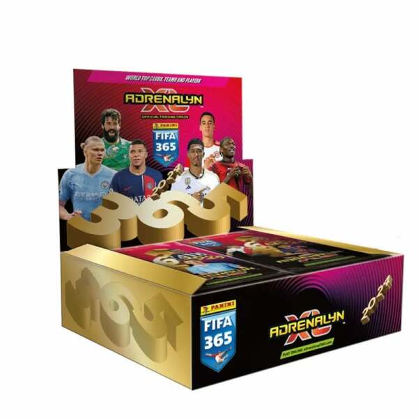 FIFA 365 Adrenalyn XL 2024 Cartas Coleccionables Flow Packs Expositor (24)