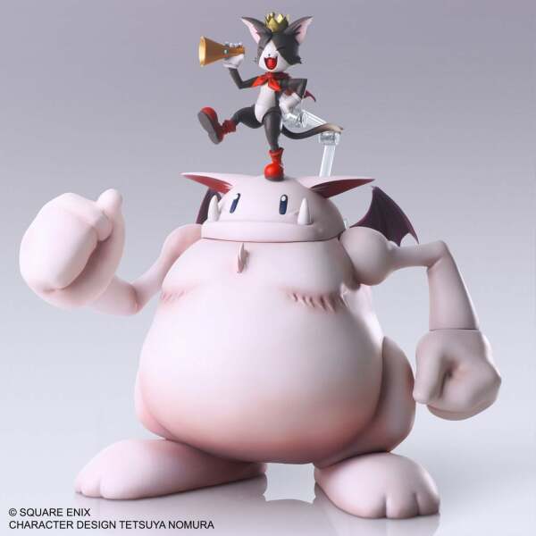 Final Fantasy VII Bring Arts Figura Set Cait Sith & Fat Moogle