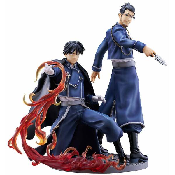 Fullmetal Alchemist: Brotherhood Estatua PVC Roy Mustang & Maes Hughes Kizuna 27 cm