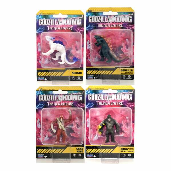 Godzilla x Kong The new Empire Figuras Mini Monster 5 cm Surtido (24)