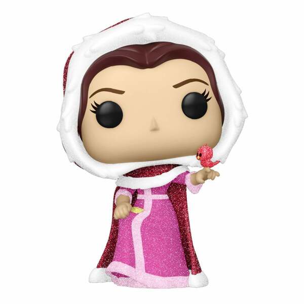 La bella y la bestia Figura POP! Movies Vinyl Winter Belle Diamond Collection 9 cm