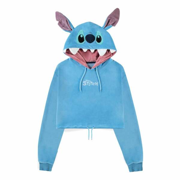 Lilo & Stitch Cropped Sudadera Capucha Stitch  talla L