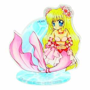 Mermaid Melody: Pichi Pichi Pitch Figura acrilico Luchia Nanami with Flowers 21 cm