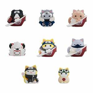 Naruto Shippuden Mega Cat Project Figuras Nyaruto! The bond between master and disciple Ver. 3 cm Surtido (8)