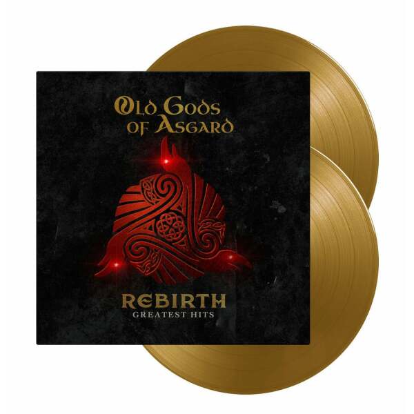 Old Gods of Asgard – Rebirth (Greatest Hits) Vinilo 2xLP (oro)