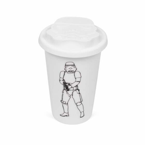 Original Stormtrooper Taza de Viaje Blanco