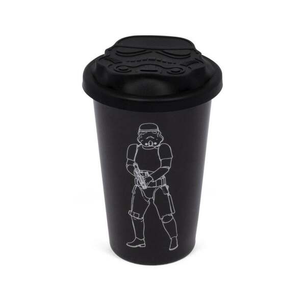 Original Stormtrooper Taza de Viaje Negro