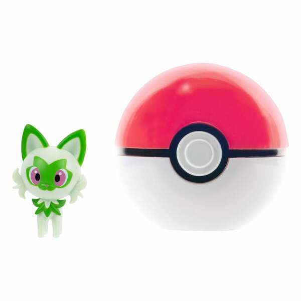 Pokémon Clip’n’Go Poké Balls Sprigatito with Poké Ball