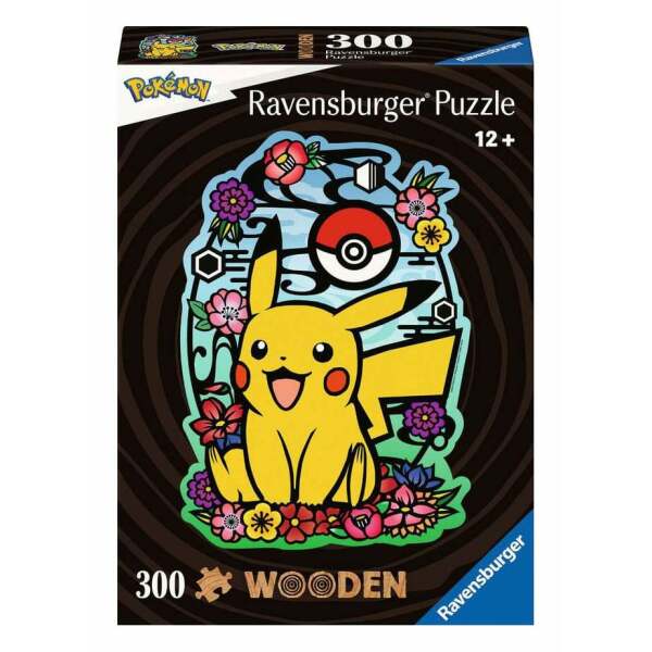 Pokémon Puzzle de madera WOODEN Pikachu (300 piezas)