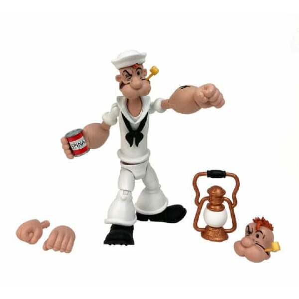 Popeye Figura Wave 02 Popeye White Sailor Suit