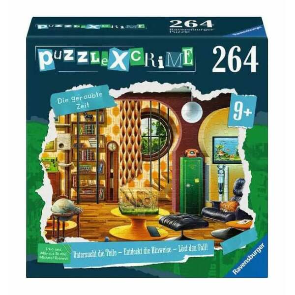 Puzzle X Crime Kids Puzzle Die Geraubte Zeit 264 Piezas Edicion Aleman