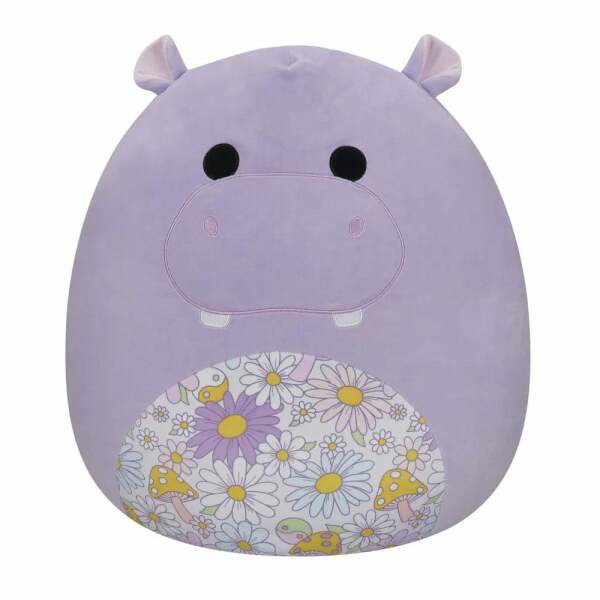 Squishmallows Peluche Purple Hippo with Floral Belly Hanna 50 cm