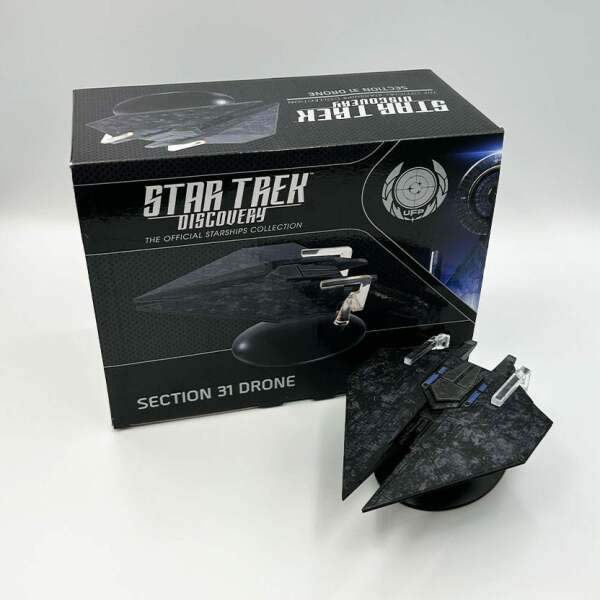 Star Trek Starship Mini Réplica Diecast Section 31 Fighter