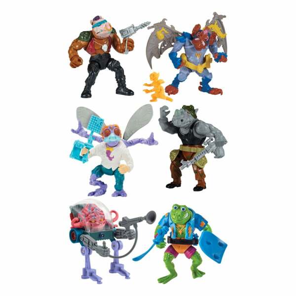 Tortugas Ninja Figuras 10 cm Classic Mutant Surtido Wave 3 (12)