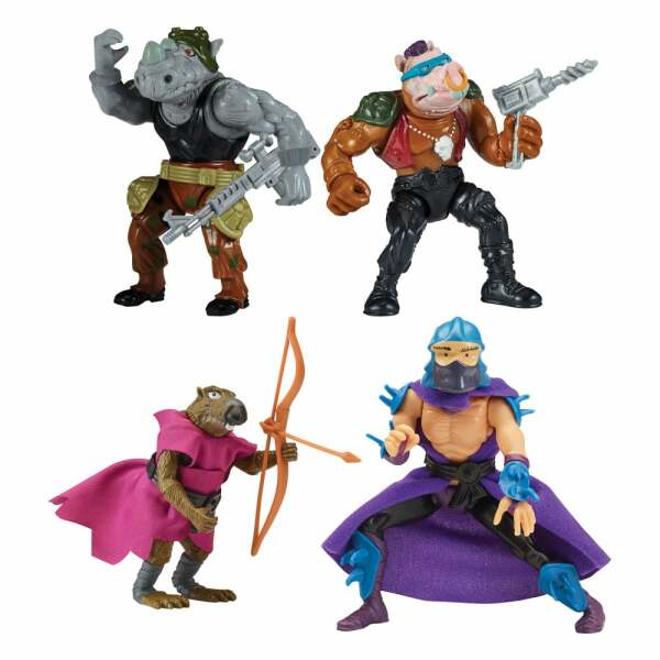 Tortugas Ninja Figuras 10 cm Classic Mutant Surtido Wave 4 (12)