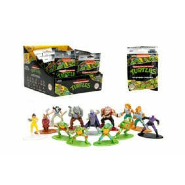 Tortugas Ninja Figuras Nano Metalfigs Diecast 4 cm Surtido Wave 1 (24)