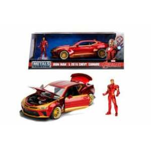 Avengers Vehiculo 1 24 2016 Chevy Camaro Ss Iron Man