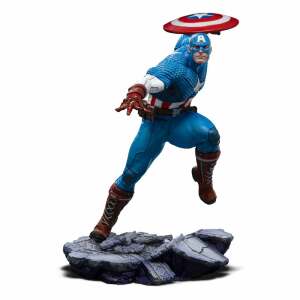 Marvel Estatua 1 10 Bds Art Scale Captain America 22 Cm
