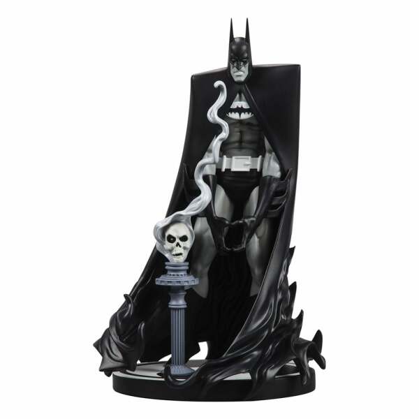 DC Direct Estatua Resina 1/10 Batman Black & White by Bill Sienkiewicz 20 cm