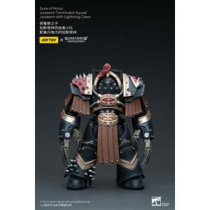 Warhammer The Horus Heresy Figura 1/18 Sons of Horus Justaerin Terminator Squad Justaerin with Lightning Claws 12 cm