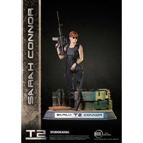 Terminator 2 Judgement Day Estatua Premium 1/3 Sarah Connor T2 30th Anniversary Edition 71 cm