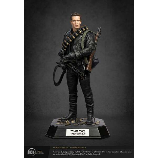 Terminator 2 Judgement Day Estatua 1/3 T-800 30th Anniversary Ultimate Signature Edition 69 cm