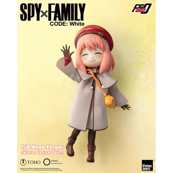 Spy x Family Code: White Figura FigZero 1/6 Anya Forger Winter Costume Ver. 17 cm