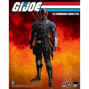 G.I. Joe Figura FigZero 1/6 Commando Snake Eyes 30 cm