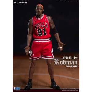 NBA Collection Figura Real Masterpiece 1/6 Dennis Rodman Limited Retro Editon 33 cm