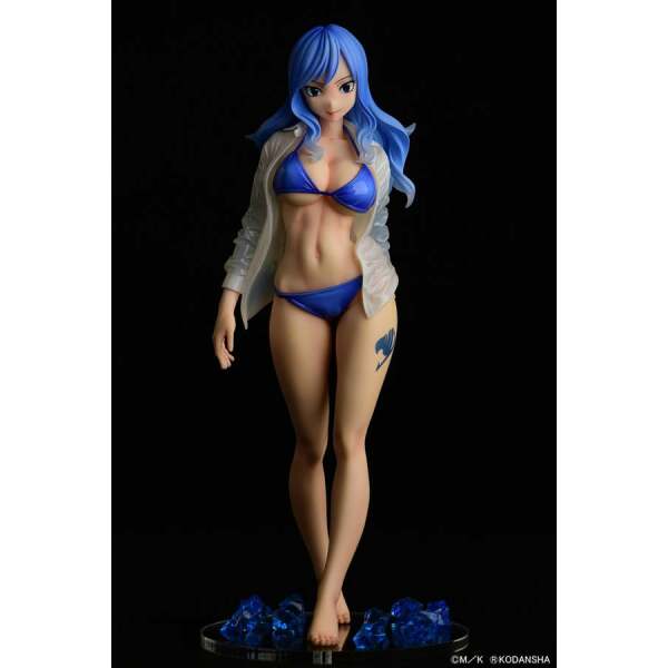 Fairy Tail Estatua 1/6 Jubia Lokser Gravure_Stylesee-through wet shirt 25 cm