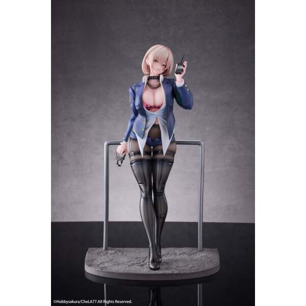 Original Illustration Estatua PVC 1/6 Naughty Police Woman Illustration by CheLA77 Limited Edition 27 cm