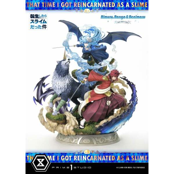 That Time I Got Reincarnated as a Slime Concept Masterline Series Estatua 1/6 Rimuru, Ranga and Benimaru 59 cm