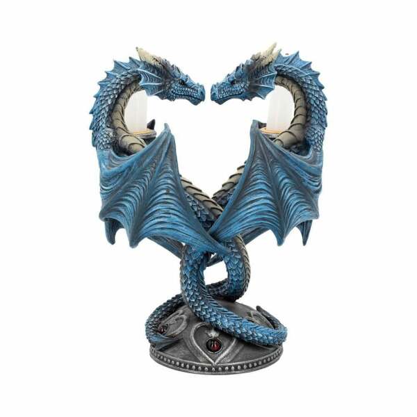 Anne Stokes Candelero Dragon Heart 23 cm