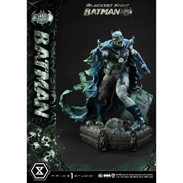 Batman Estatua Premium Masterline Series Batman Blackest Night Version 45 cm