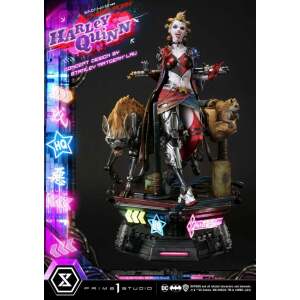 Batman Estatua Ultimate Premium Masterline Series Cyberpunk Harley Quinn 60 cm