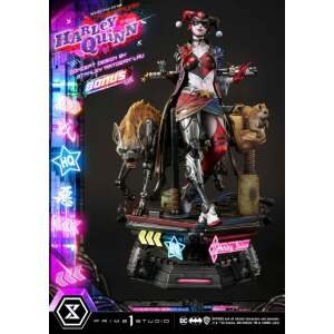 Batman Estatua Ultimate Premium Masterline Series Cyberpunk Harley Quinn Deluxe Bonus Version 60 cm