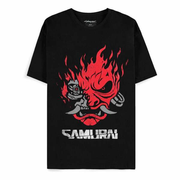 Cyberpunk 2077 Camiseta Samurai Bandmerch talla L