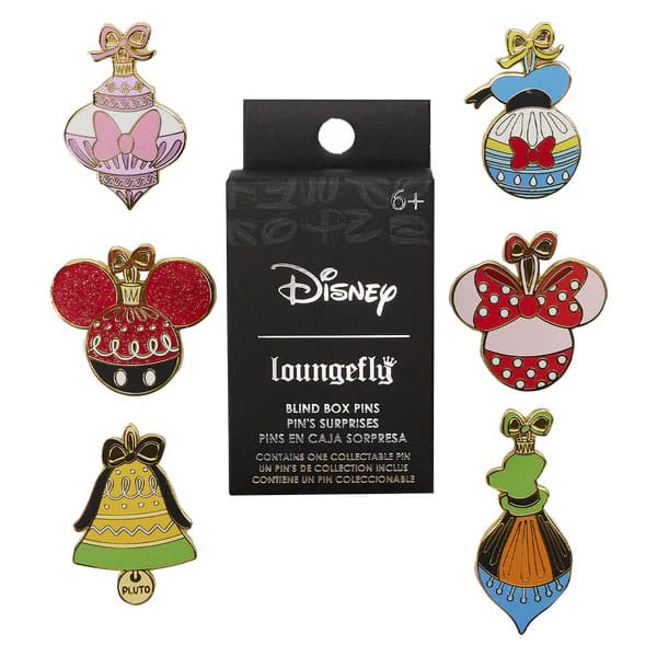 Disney by Loungefly Chapas esmaltadas Blind Box Mickey and friends Ornaments Surtido (12)