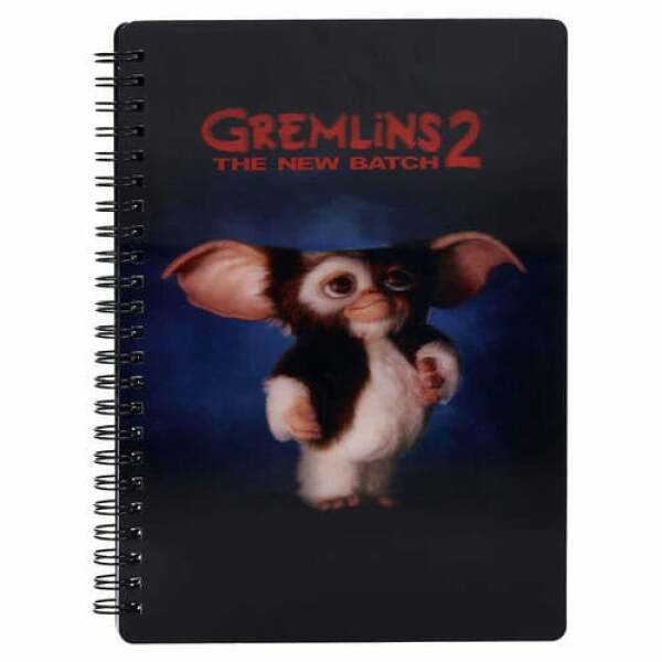 Gremlins Libreta Efecto 3D Gremlins Black